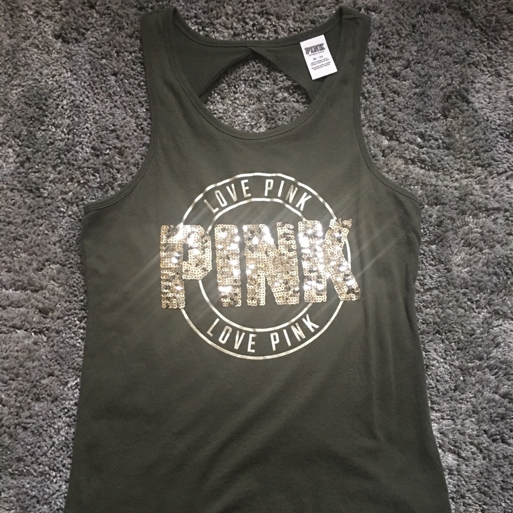 VS pink tank top